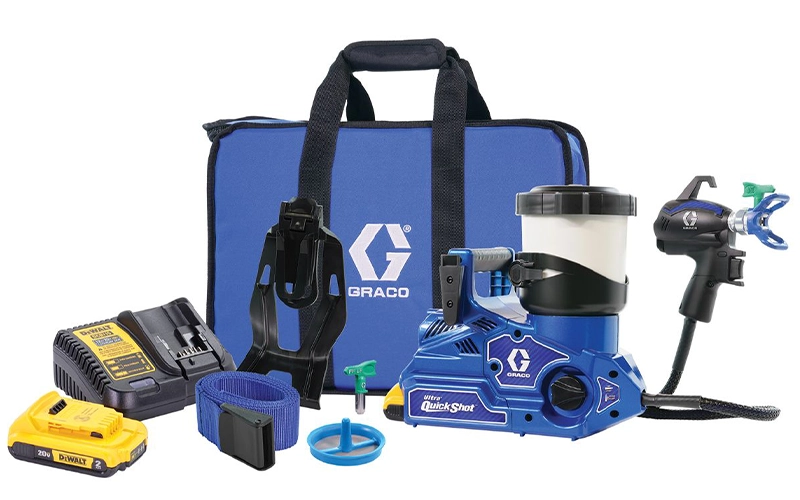 Graco Ultra QuickShot — Airless portátil de cinturón