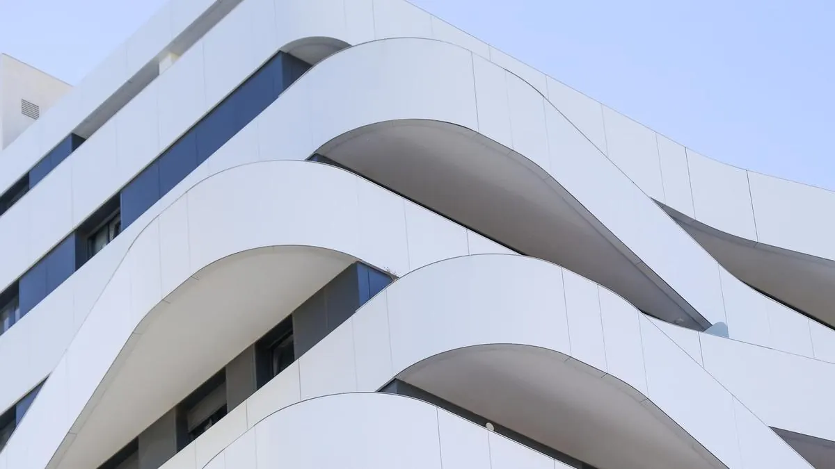 Fachadas Supercarrara bloque viviendas